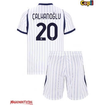 Inter Milan Hakan Calhanoglu #20 Echipament de Fotbal Replică 2026-27 Copii Deplasare (+ Șorturi)